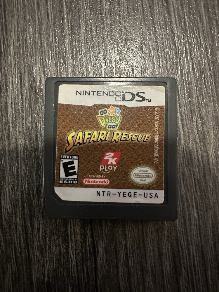 Go, Diego, Go Safari Rescue (Nintendo DS, 2007)