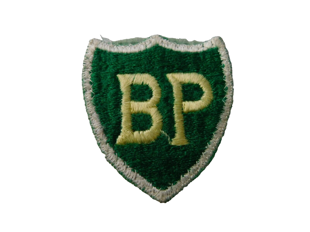 BP  GAS OIL COMPANY  STATION VINTAGE PATCH EMPLOYEE  UNIFORM BADGE ADVERTISING