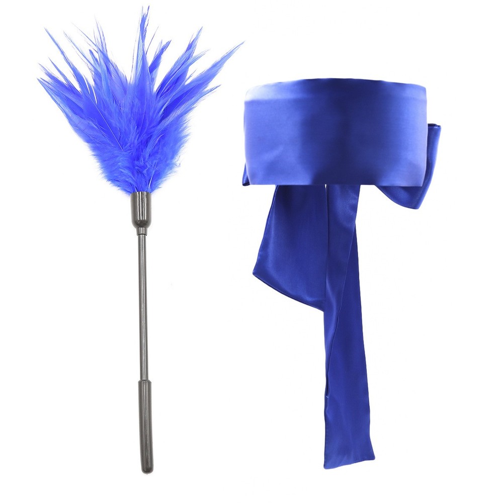 Eye Mask Feather Whip Paddle Spanking Restraints Set Flirt Tickle Puppy BDSM US