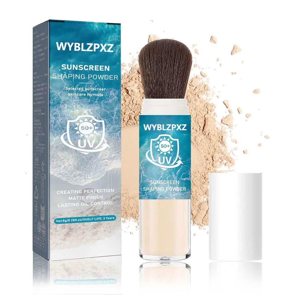 Mineral SPF50+ PA++++ Loose Powder Sunscreen for Face Lightweight Setting Protection