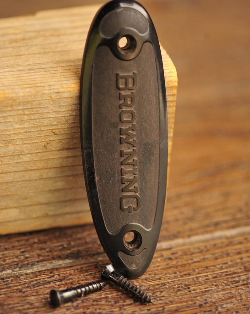 Browning Factory Original Buttplate Curve w/ Screws