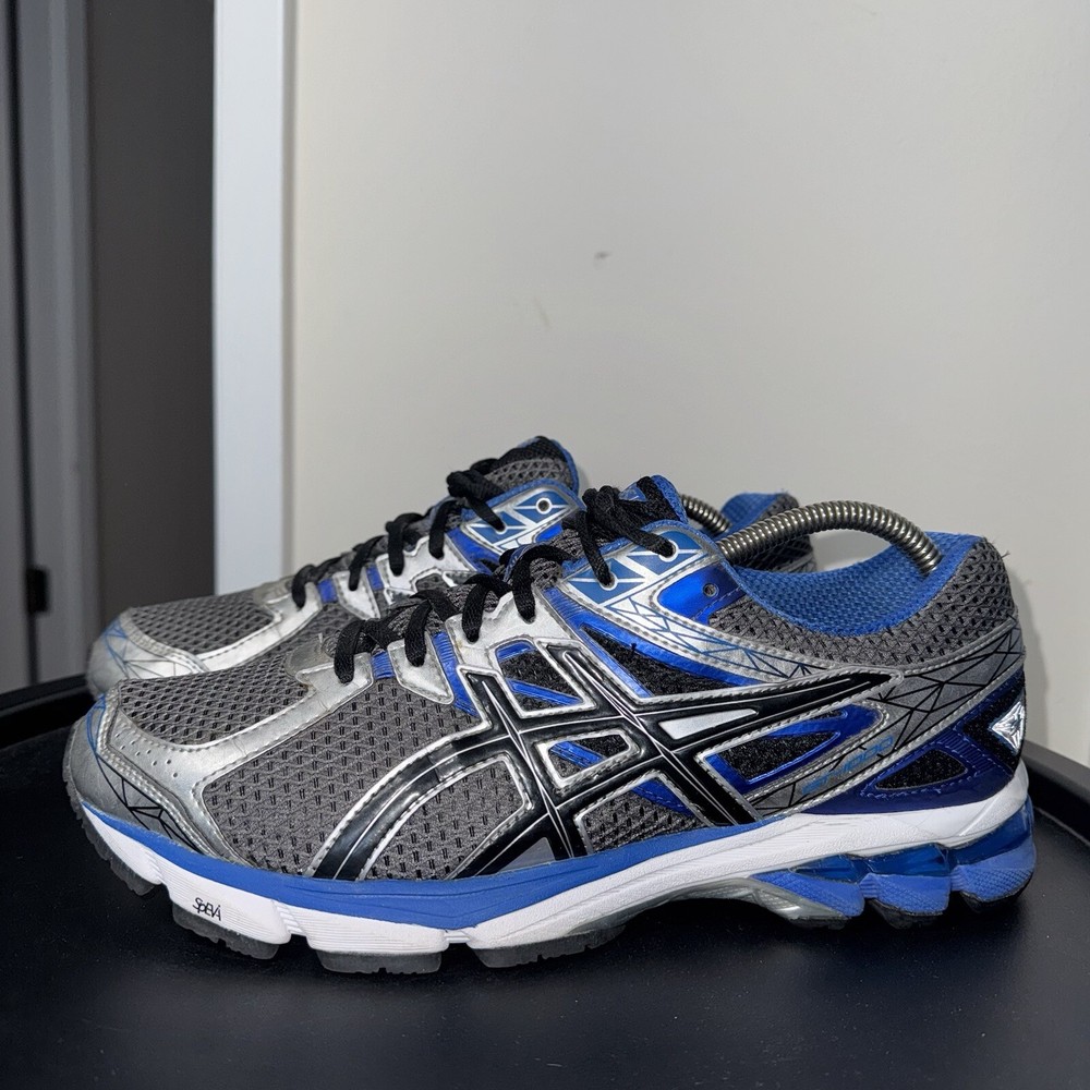Asics GT-1000 3 US 9 Men Blue/Black Athletic Running Shoes Sneakers Jogger Y2K