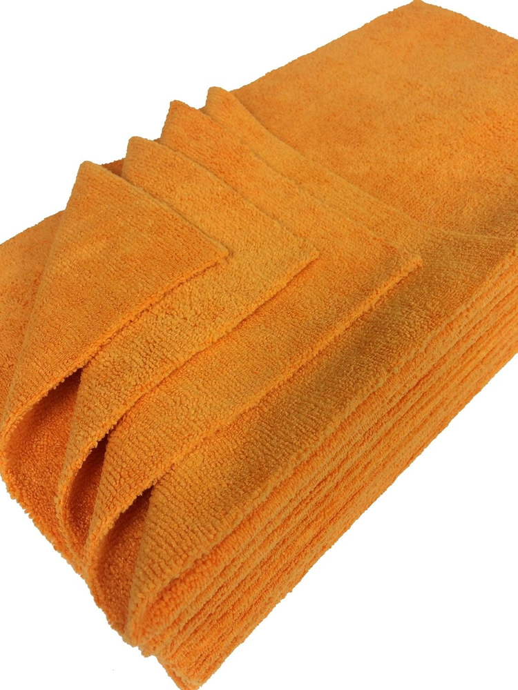 Premium Edgeless Microfiber Towels 350 GSM Ultra Soft Lint-Free Streak-Free