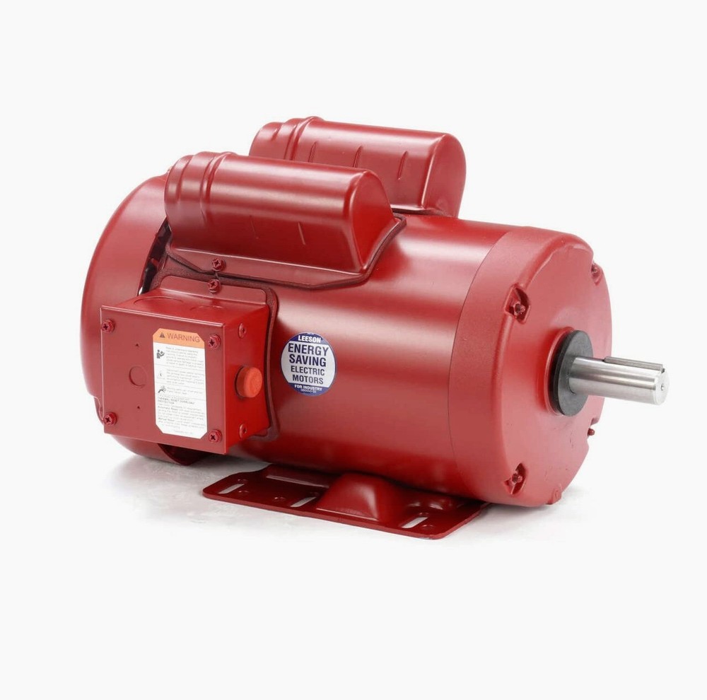 Leeson Farm Duty Electric Motor - 1,725 RPM, 230 Volts, Single Phase M6K17FB4