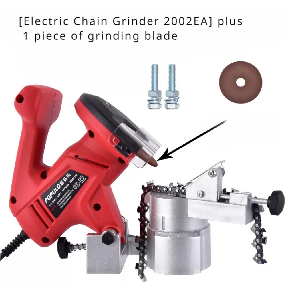 Portable Electric Chain Grinder for Gasoline Chainsaw Sharpening