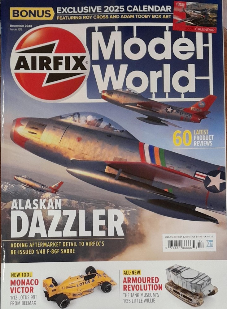 AIRFIX Model World Magazine Dec 2024 Free Shipping Brand New