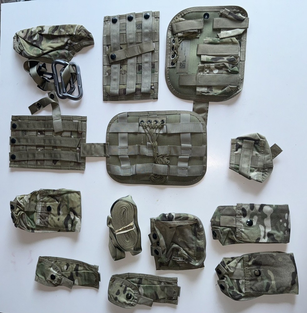 Militaria, US Military Air Warrior Crew Vest Accessories & Reset Pocket Kit, New