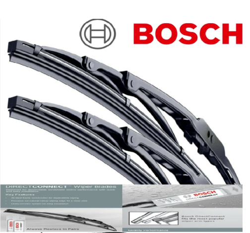 New Set of 2 (PAIR) GENUINE BOSCH Wiper Blade 22