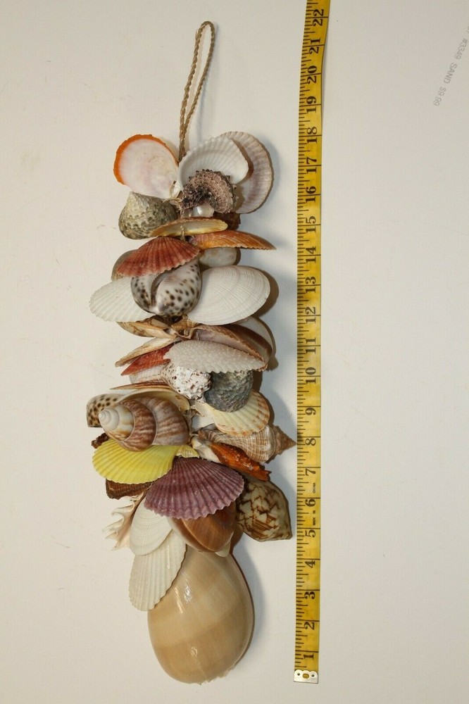 Handmade Seashell Garden Decor Mobile for Valentine's Day - Sea Beauty Gift Idea-image
