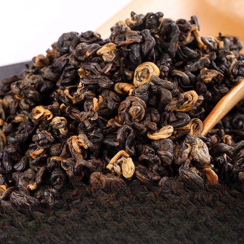 Yunnan Fengqing Dian Hong Kung Fu Black Tea Red Biluo Dian Hong Tea 500g