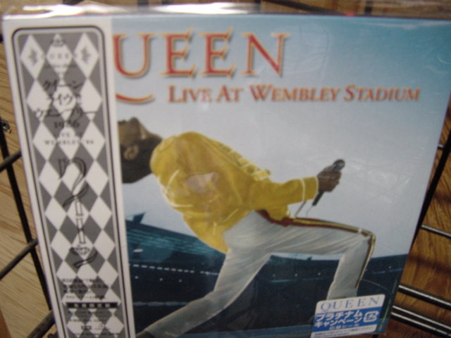 QUEEN Live at Wembley Stadium 86 REPLICA TO THE ORIGINAL LP  JAPAN OBI DOUBLE CD