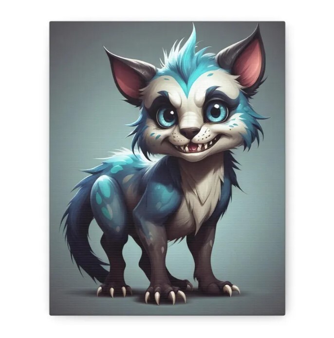 Playful Fantasy Critter Wall Art for Enchanted Home Decor
