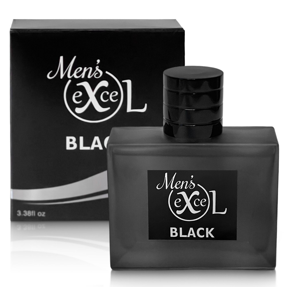 Men’s Excel BLACK Cologne, (Limited-Time Deal),Eau De Toilette for Men-image