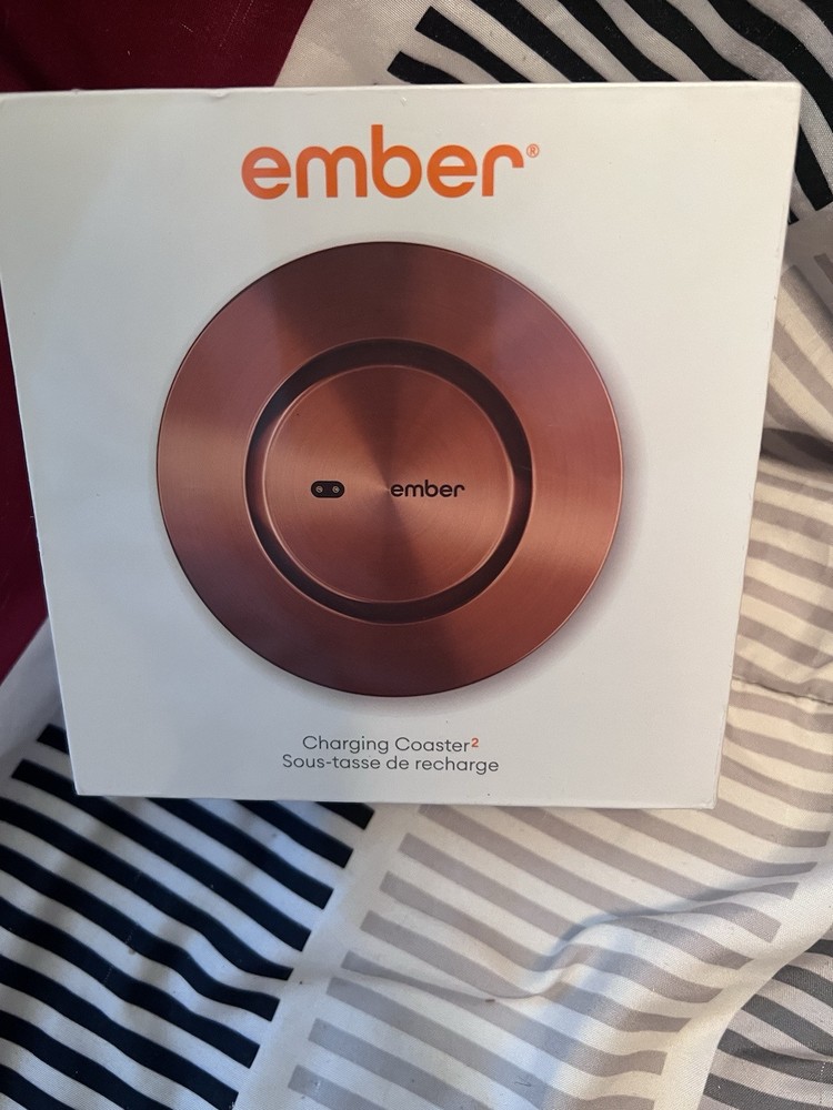 Ember Smart Mug Wireless Charging Coaster with Temperature Control  