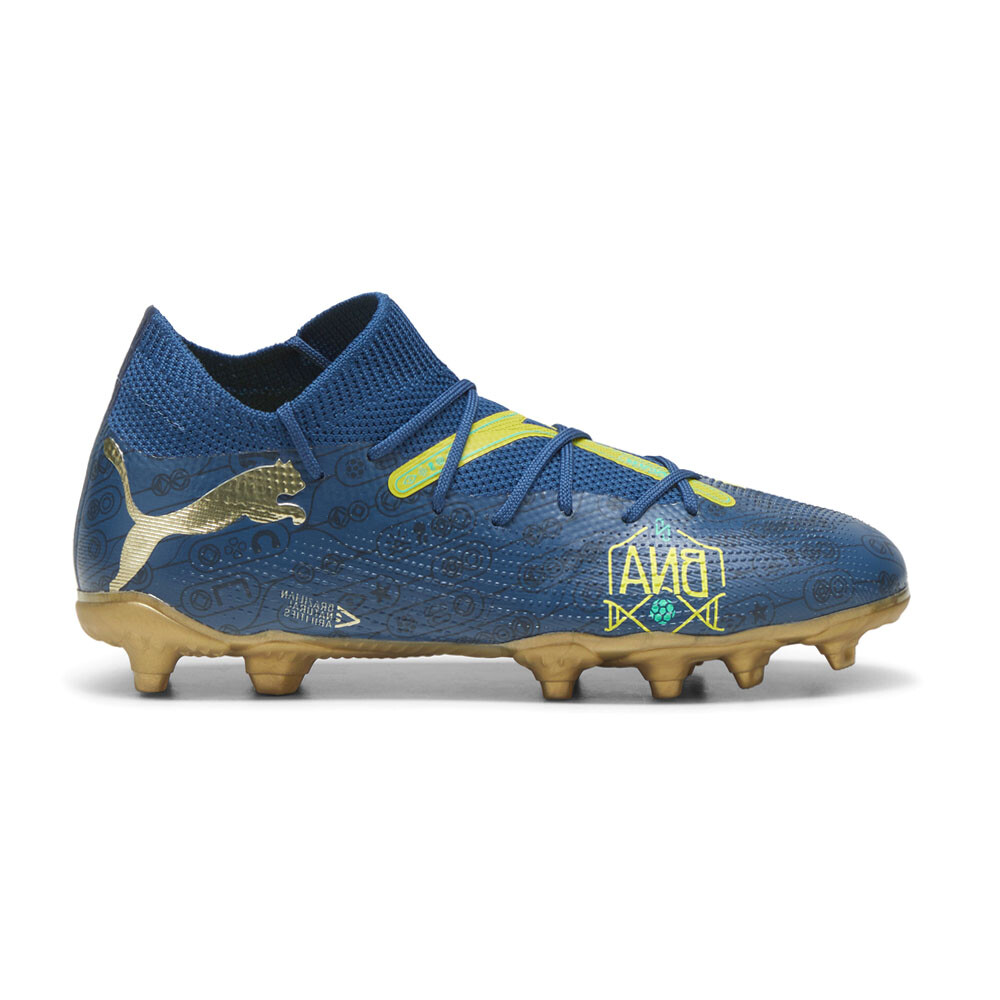 Puma Future 7 Match BNA Firm Ground Youth Boys Blue Soccer Cleats