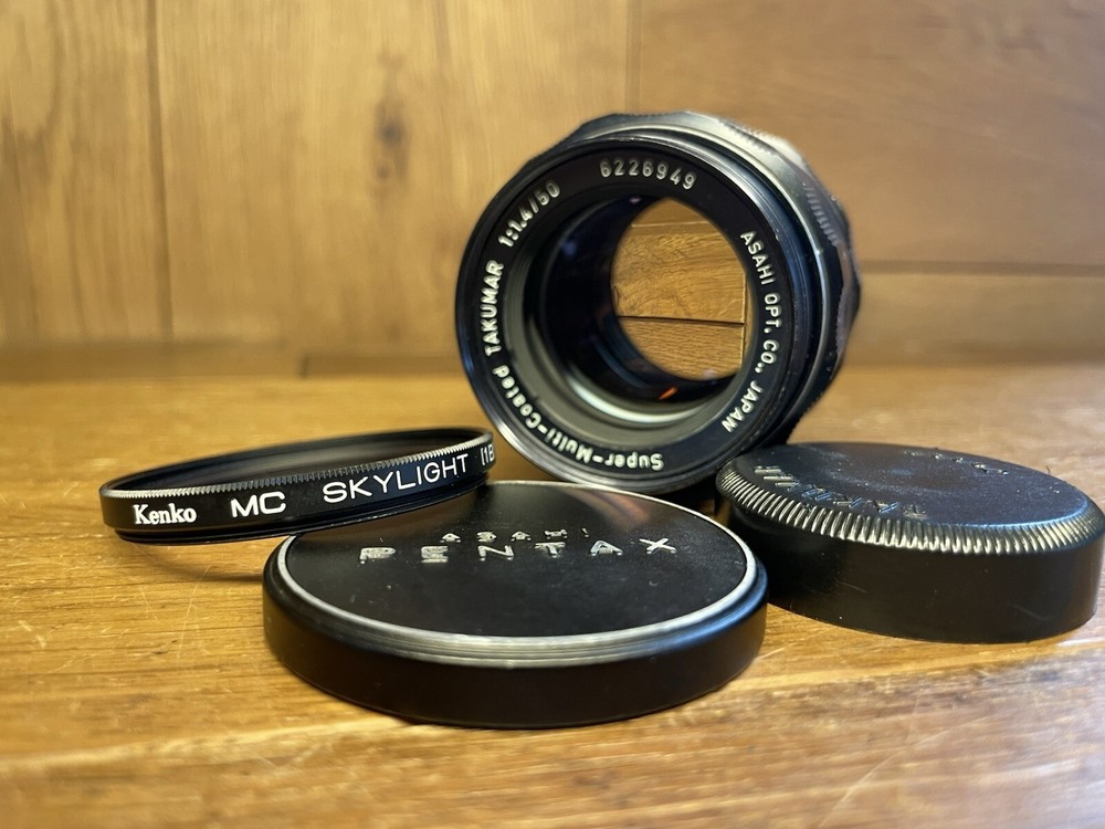 *Almost Mint* Pentax SMC Takumar 50mm F/1.4 Standard Prime Lens M42 From Japan