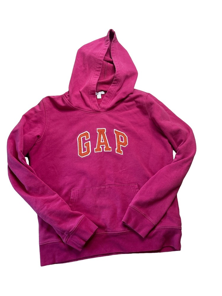 Back To School Vintage Y2K GAP Pullover Hoodie Sweatshirt Girls Youth Medium-image