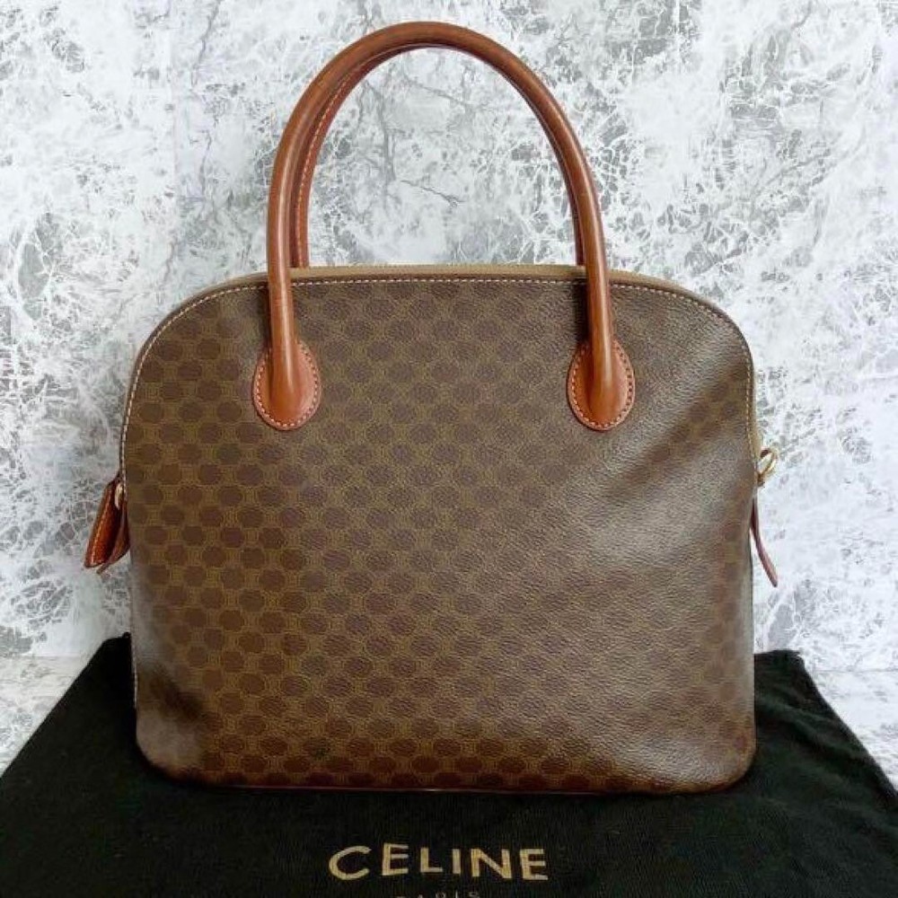 Celine CELINE handbag macadam pattern bag #36