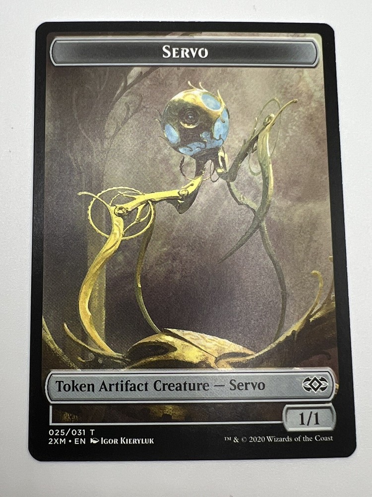 Servo Token 025 Double Masters 2XM MTG Near Mint NM Magic the Gathering