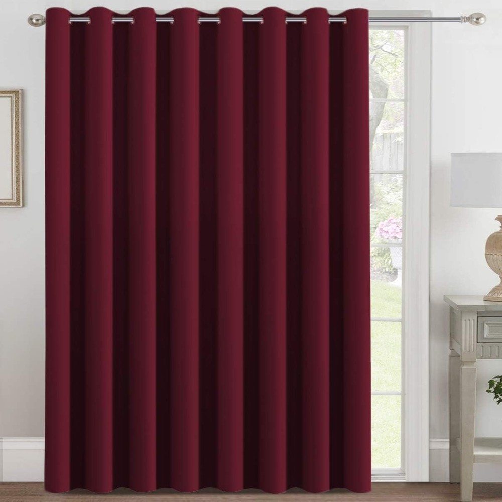 Thermal Insulated Grommet Blackout Curtains Christmas & Thanksgiving Gift
