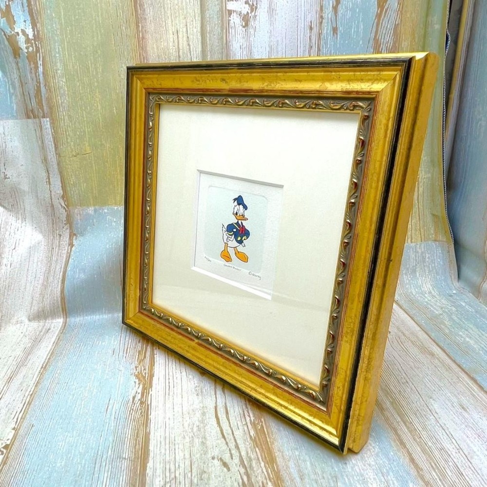 Disney Donald Duck Angry Art Print Limited Edition 500 Japan