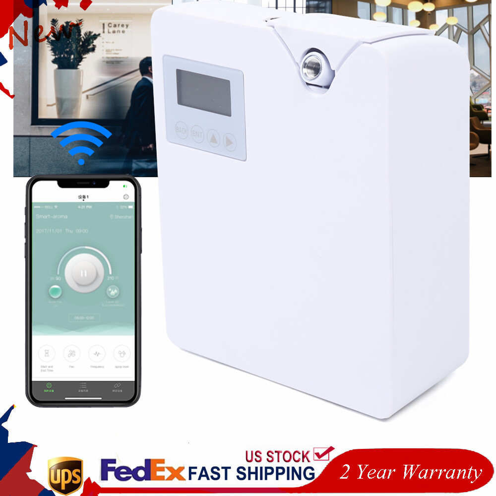 Smart WiFi HVAC Scent Diffuser for Home & Hotel Aromatherapy