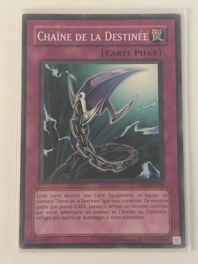Yu-Gi-Oh TCG Chain of Destiny DP05-FR028 Rare Card