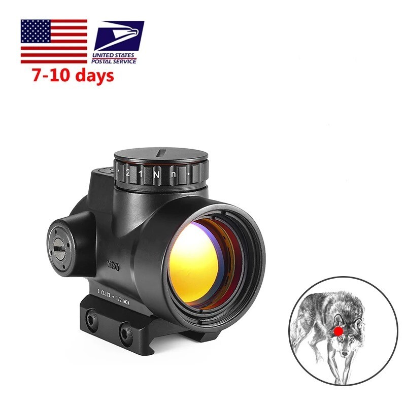 MRO 1x25mm Red Dot Scope for Airsoft Rifles,Holographic & Illuminated Riflescope
