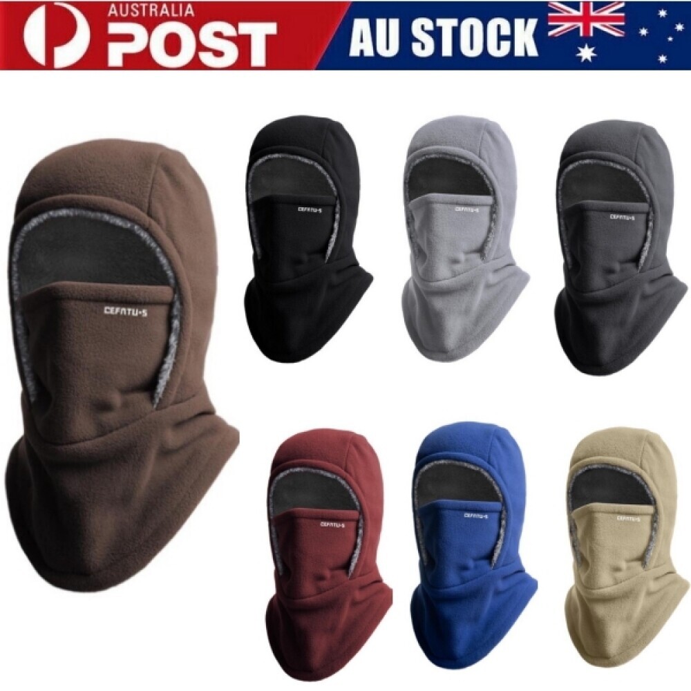 Winter Ski Balaclava Face Mask Neck Warmer Hood Scarf-image