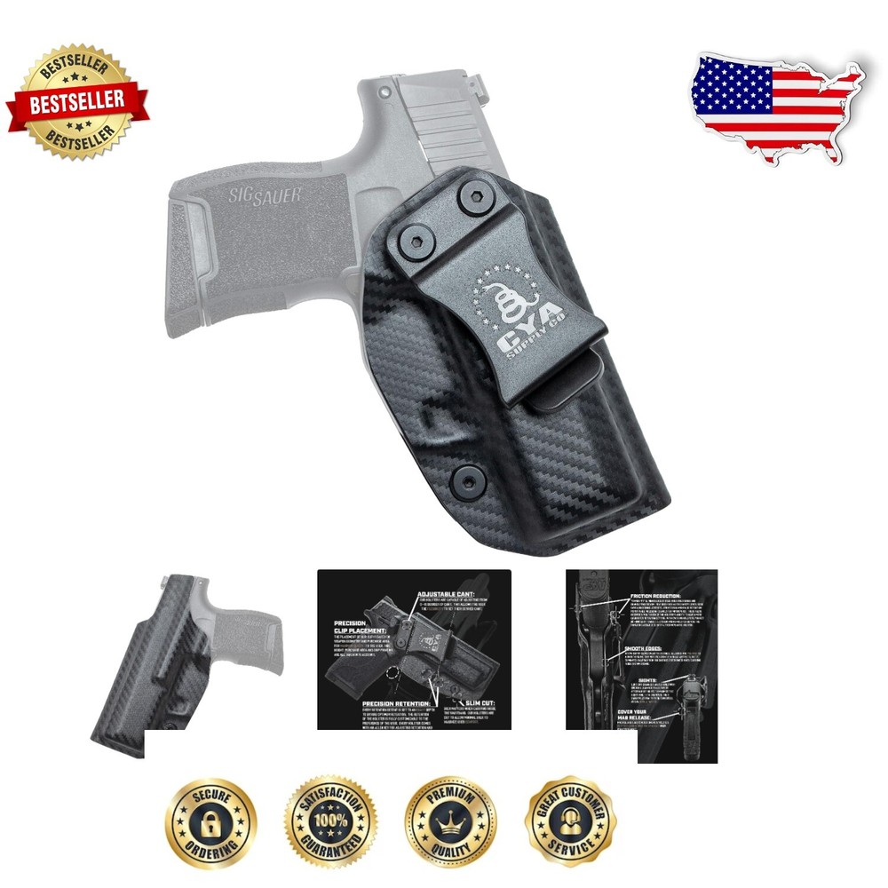 Veteran-Owned Right Hand IWB Holster for Sig Sauer P365 - Adjustable Retention