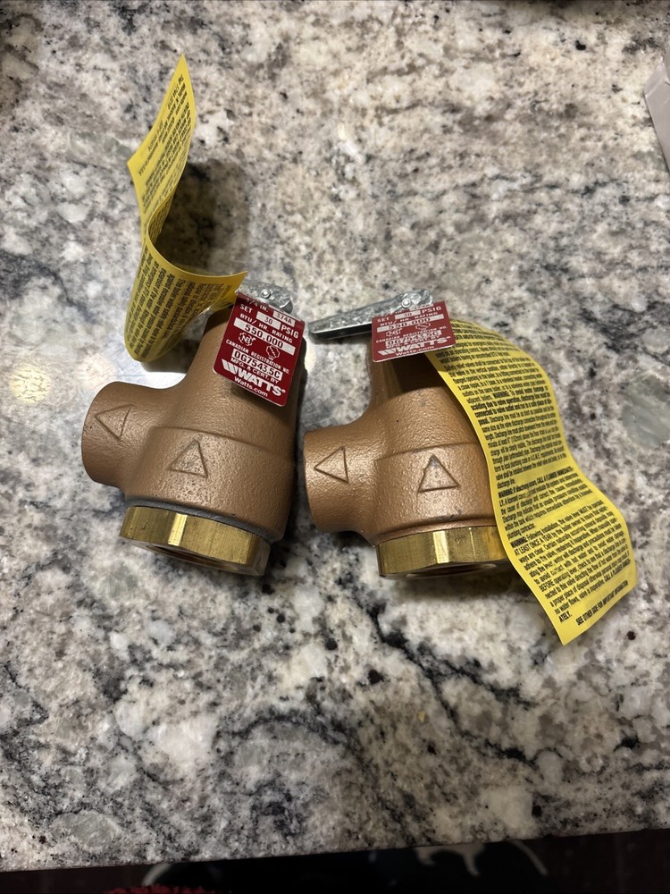 WATTS Water Pressure Safety Relief Valve 0G7543.5C 3/4