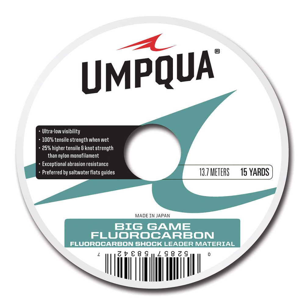 Umpqua Big Game Fluorocarbon Shock Leaders 100 lbs.