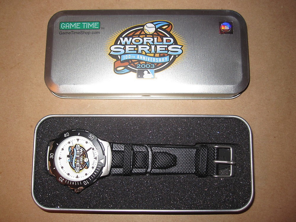 Game Time World Series 100th Anniversary Watch GameTime Brand New in Case!