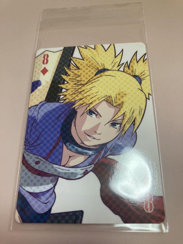 Novelty Naruto Playing Cards Card Temari