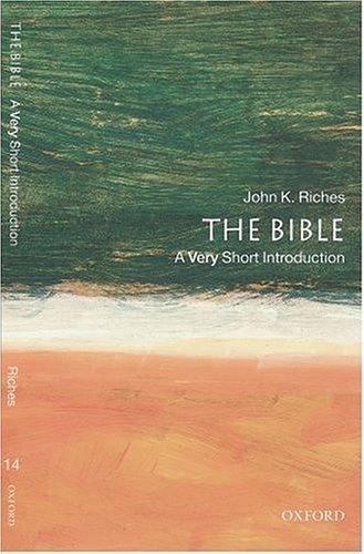 The Bible: A Very Short Introduction [ Riches, John ] Used - Very Good