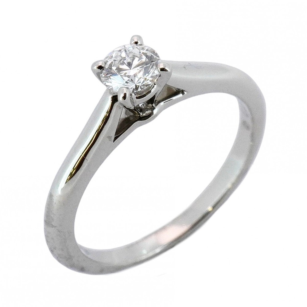Cartier Solitaire Platinum 950 Ring with 0.24ct Diamond 725437