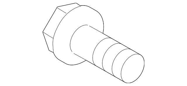 Genuine Mazda Shock Mount Bolt 9YA0-21-450