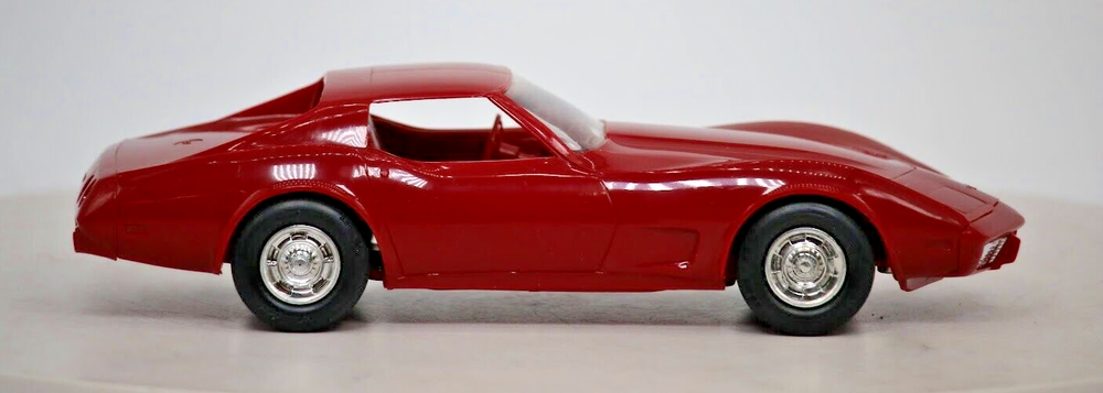 Vintage 1979 Corvette Red Promo/model Loose LN ERTL Plastic