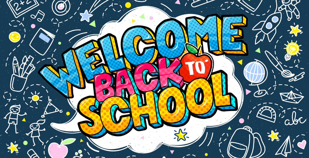 Welcome Back to School Sign or Hanger-image