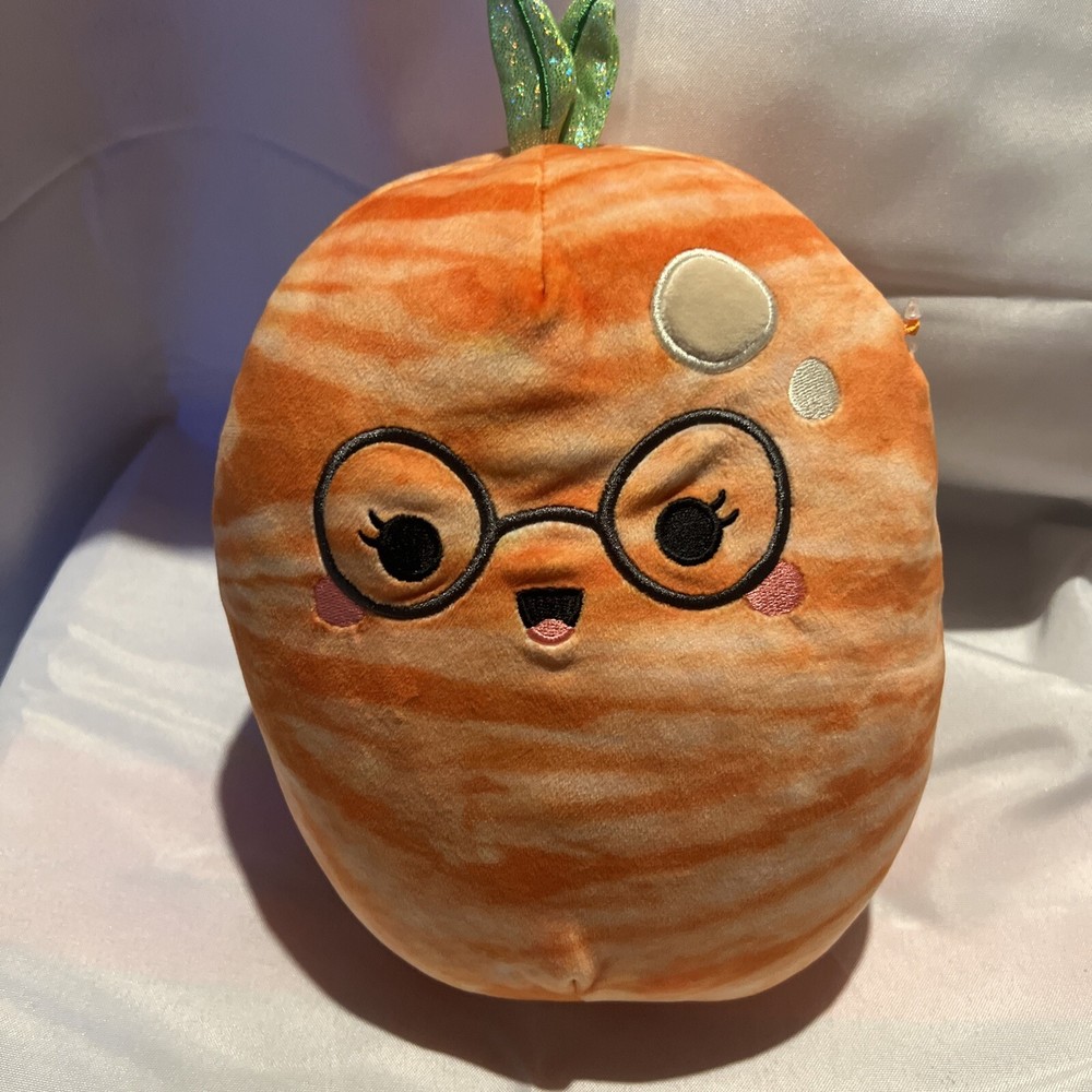 Squishmallows 8” Plush Tie Dye Stuffed Judy the Tangerine Toy 2020 by Kellytoy