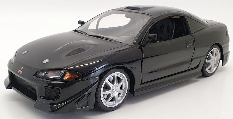 Greenlight 1/18 Scale Model Car 19040 - 1995 Mitsubishi Eclipse - Black