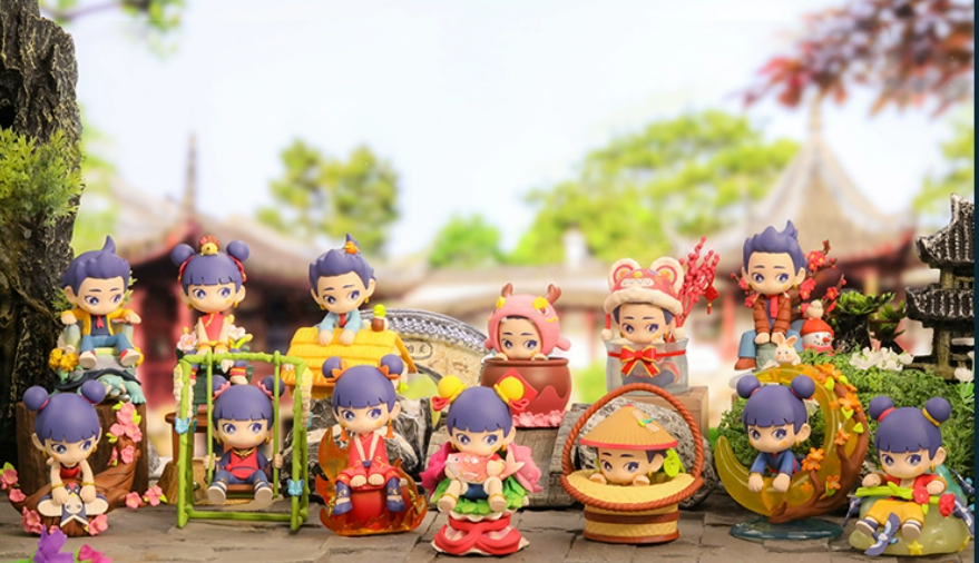 POPMART Seasonal Flowers Series Blind Box Collectible Designer Art Figures HOT-image