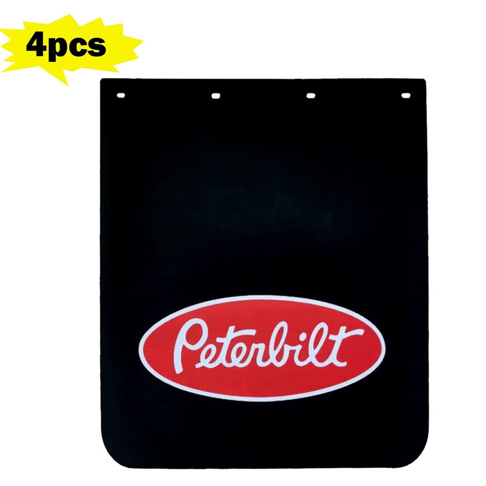 Heavy-Duty 24x30 Mud Flaps for Semi Trucks Trailers Set of 4