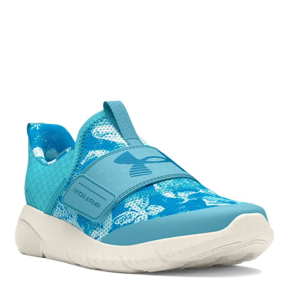 Girl's Under Armour, Pre-School UA Flash Printed Running Shoe - Little Kid 30268