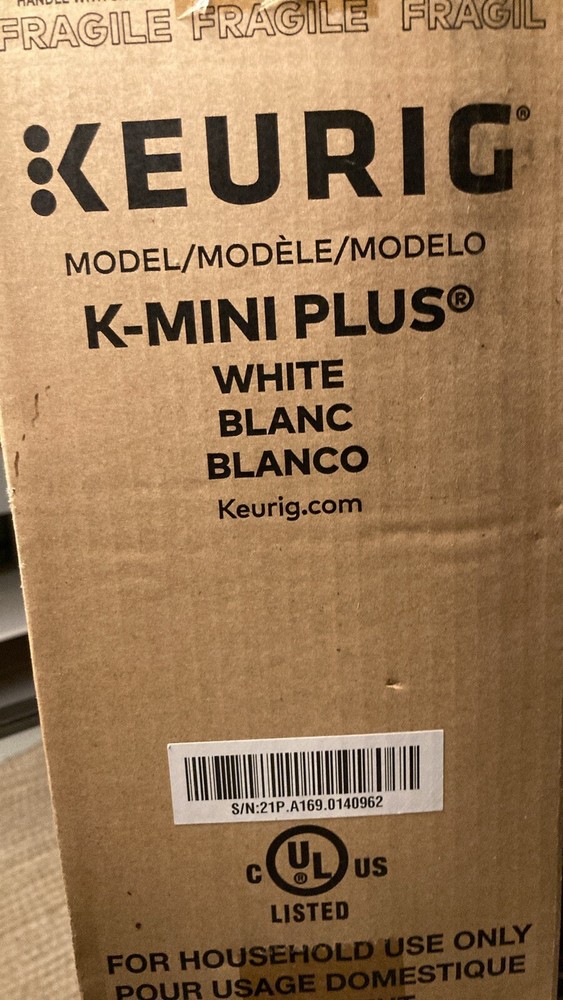 Keurig - K-Mini Plus Single Serve K-Cup Pod Coffee Maker - White