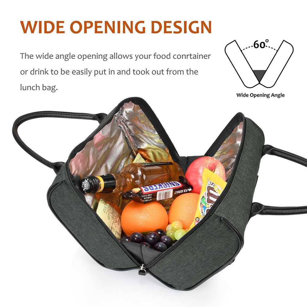 Insulated Kids Lunch Bag for School Picnics Portable Cooler Tote