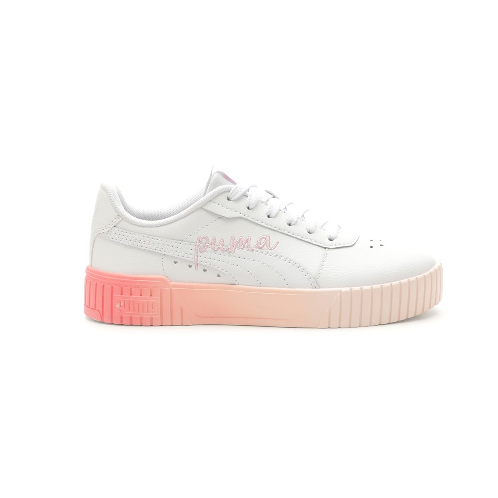 PUMA Carina 2.0 Lots Of Love Lace Up  Youth Girls White Sneakers Casual Shoes 39