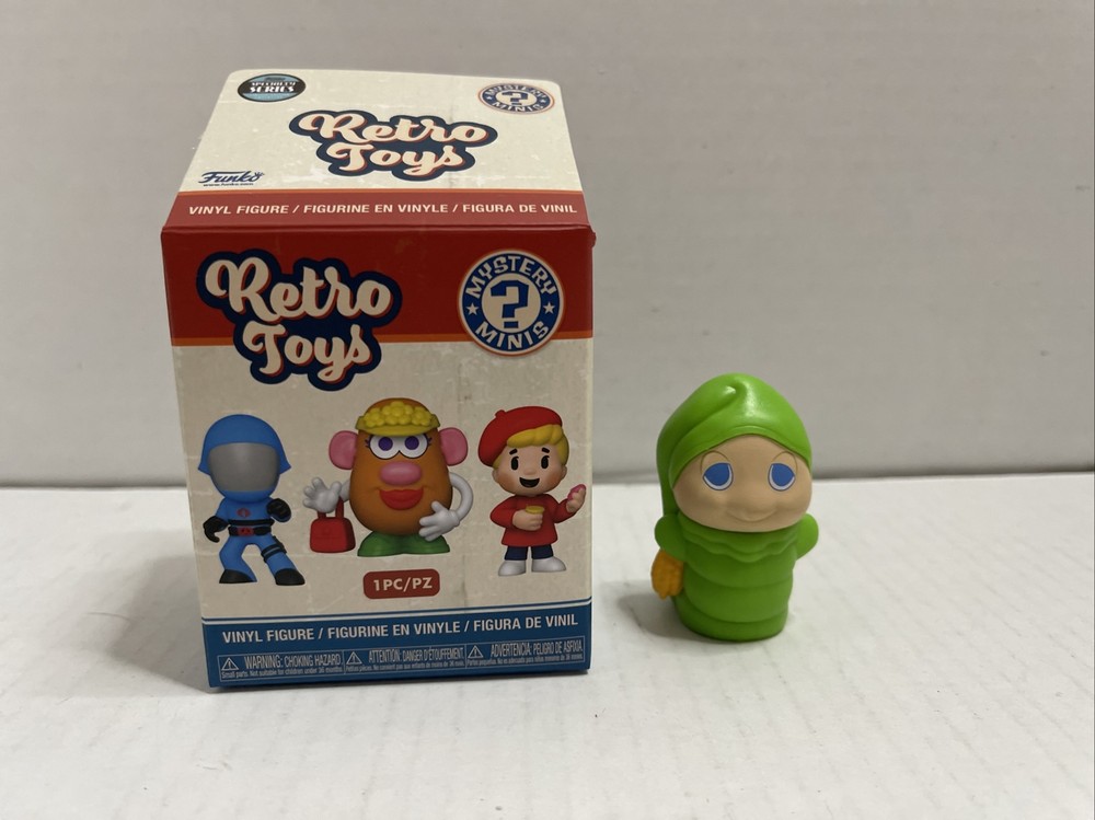 Funko Retro Glow Worm Mystery Minis Collectible Figures