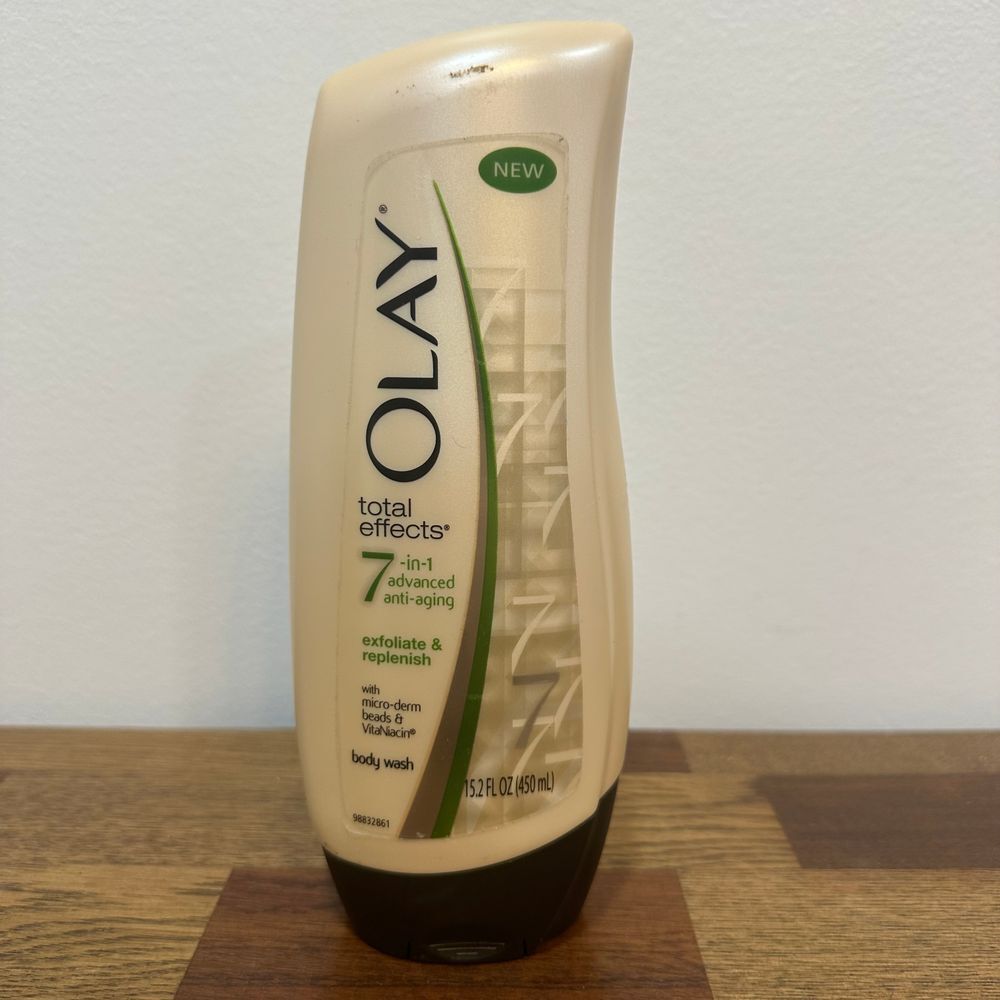 Olay Total Effects Deep Penetrating Moisture 7in1 Anti-Aging Body Wash 15.2 Oz