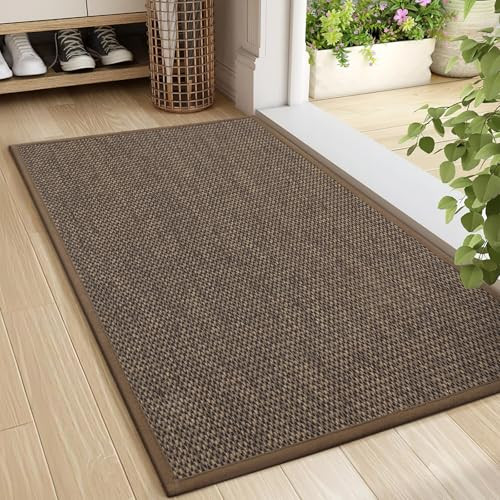 24x36 Non-Slip Indoor Door Mat with Rubber Backing for Front Entrance